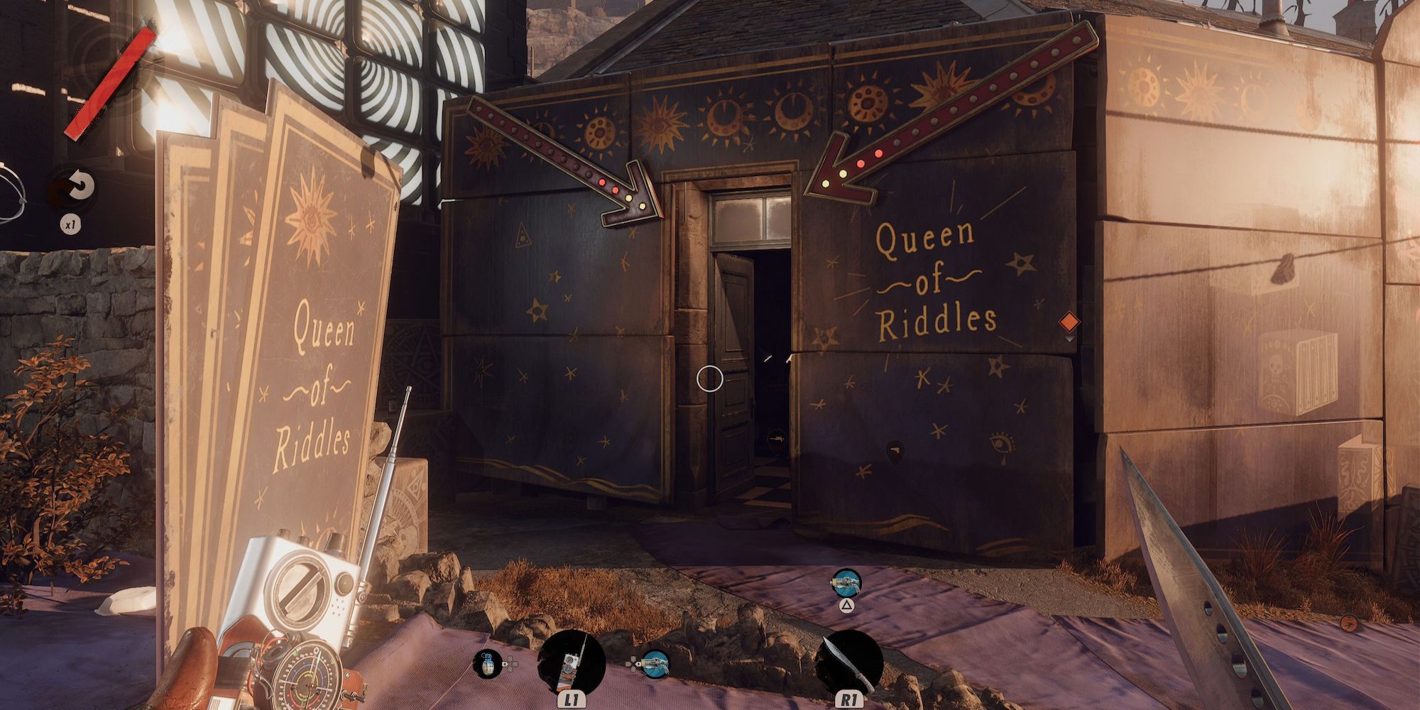 queen of riddles machine location