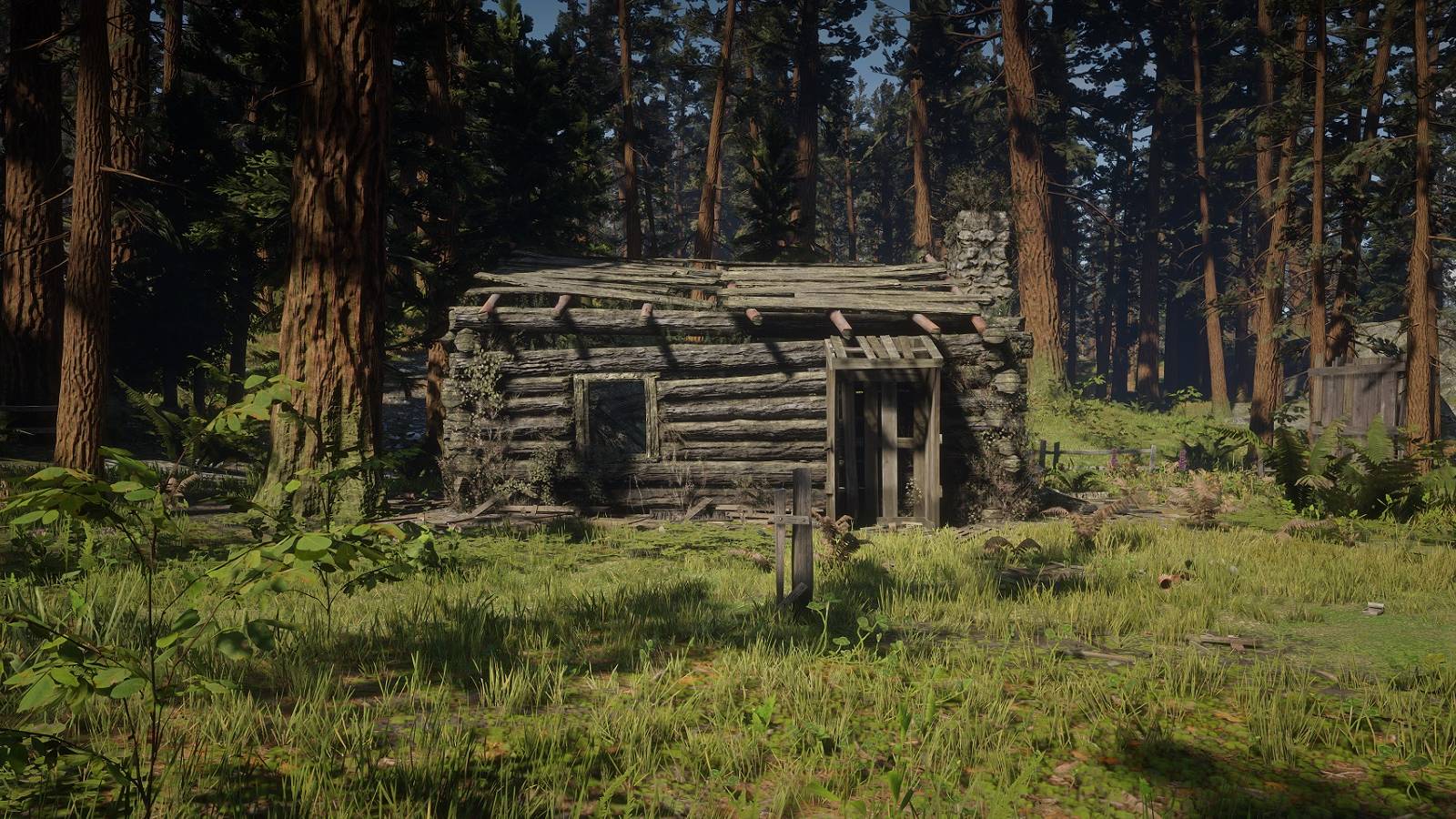 red dead redemption bear claw camp feature
