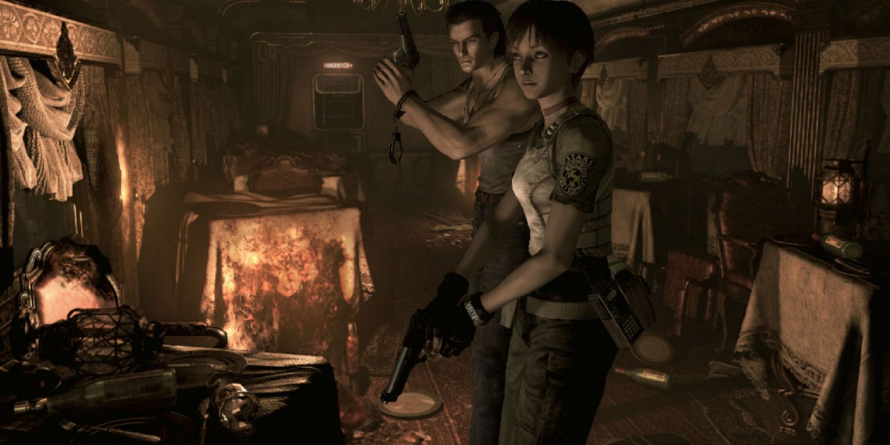 resident evil zero rebecca and billy