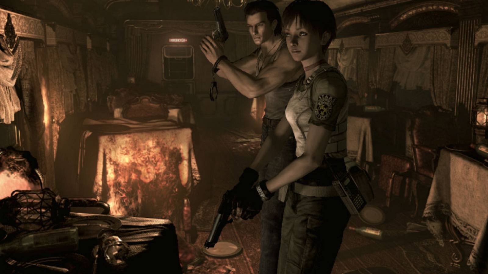 resident evil zero rebecca and billy