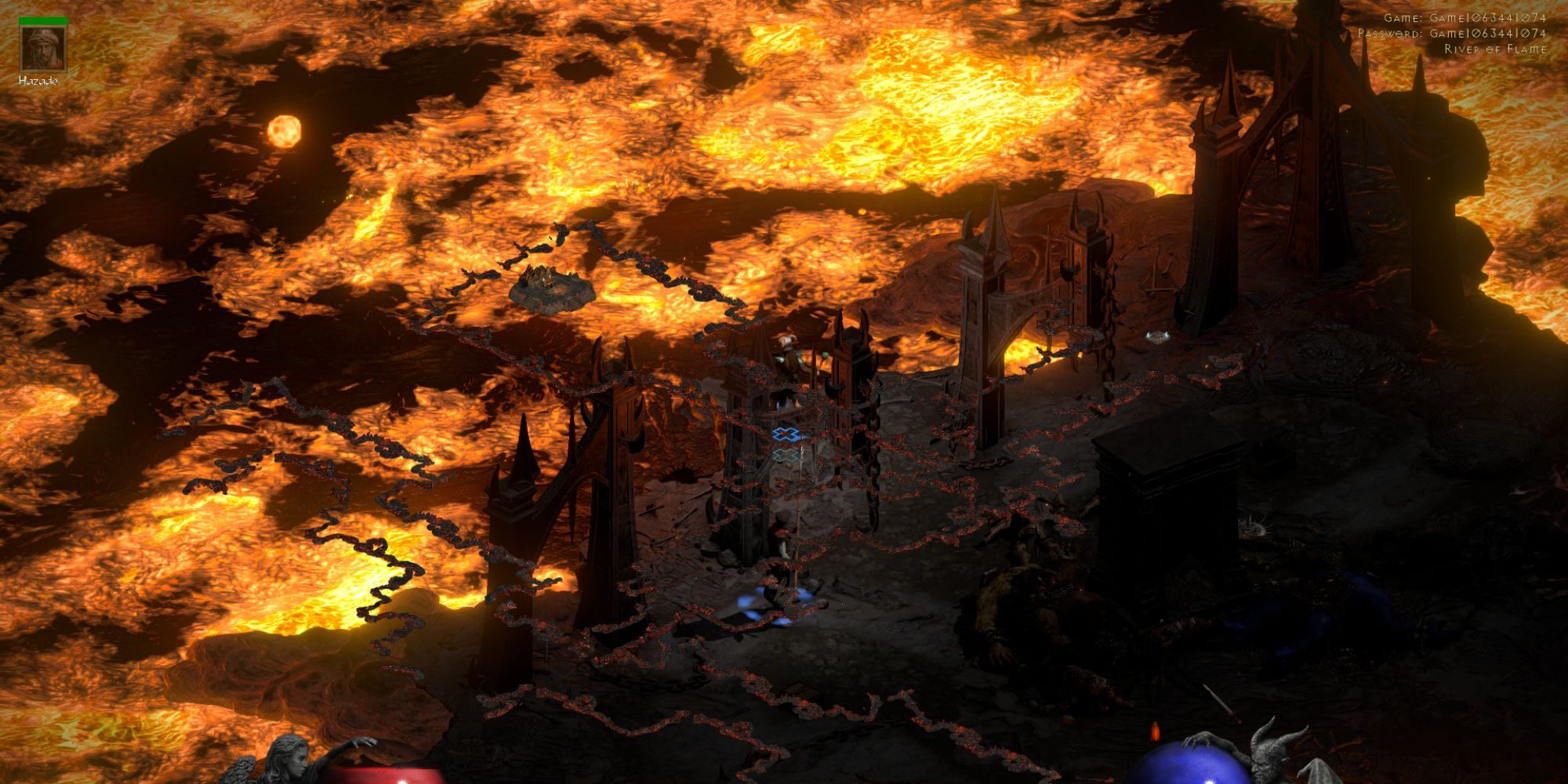Diablo 2 Resurrected Finding The River Of Flame
