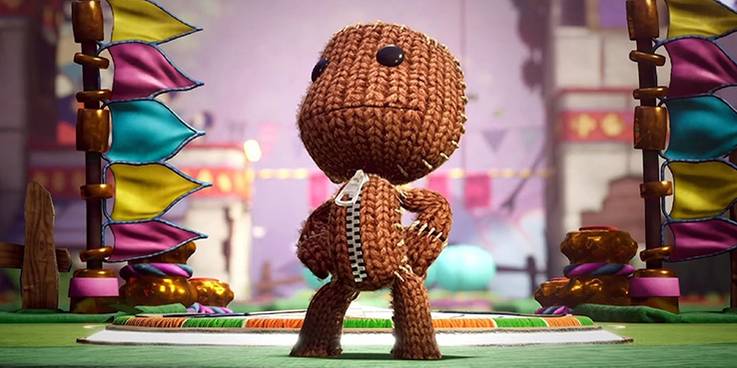 sackboy standing proud