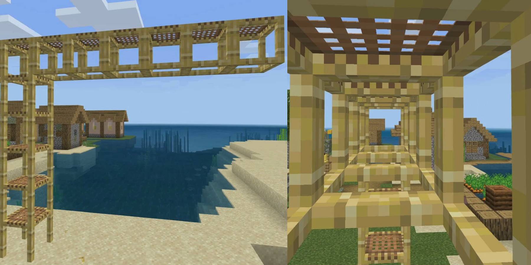 Minecraft How To Make Scaffolding