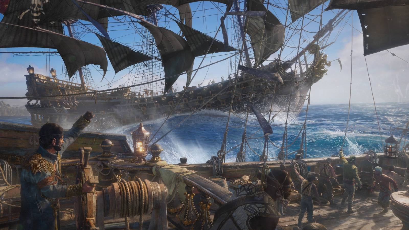skull and bones ship profile