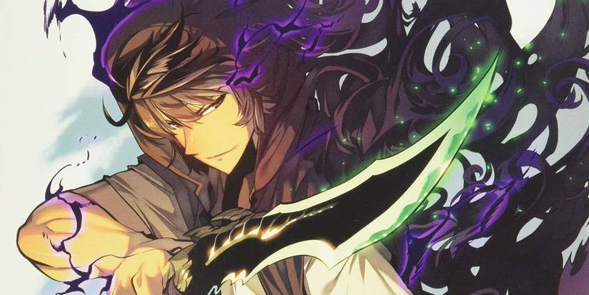 manhwa solo leveling cover artwork sung jin woo