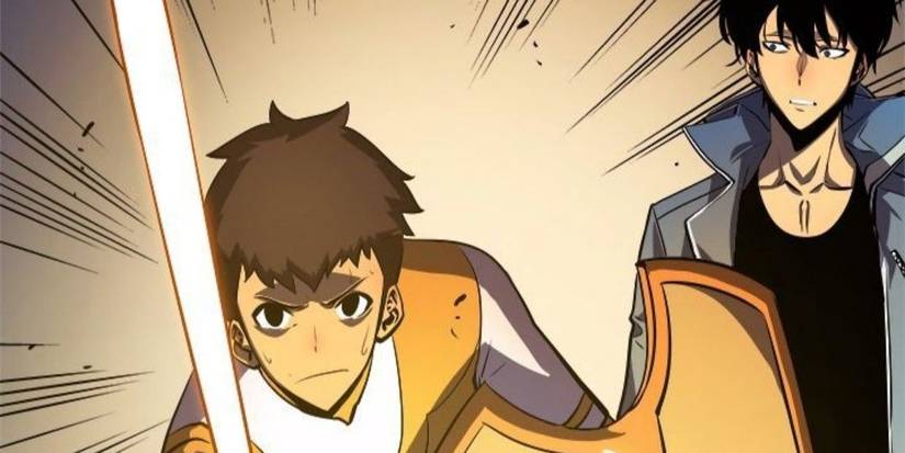 manhwa solo leveling jin ho knight sung jin woo