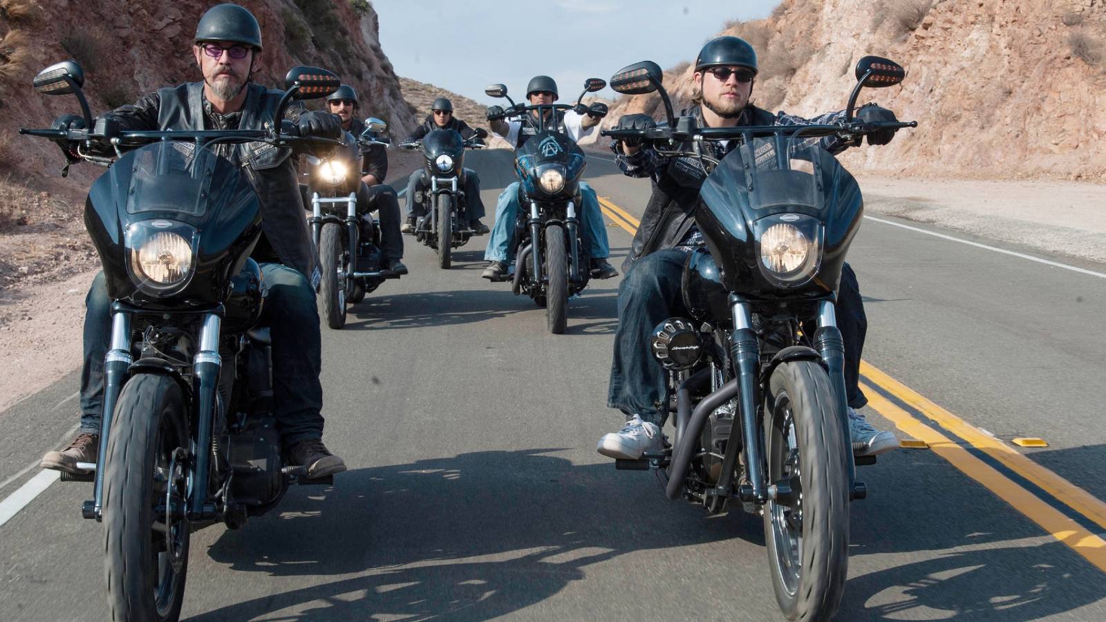 Jax and Chibs in Sons of Anarchy