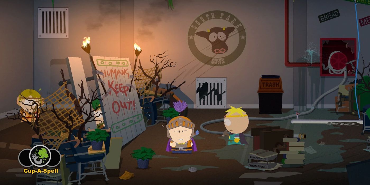 South Park The Stick of Truth Inside the School