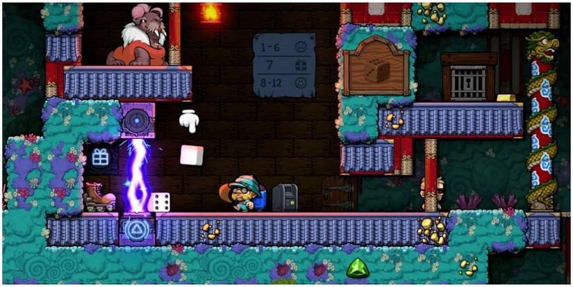 spelunky 2 madame tusk in the tide pool area