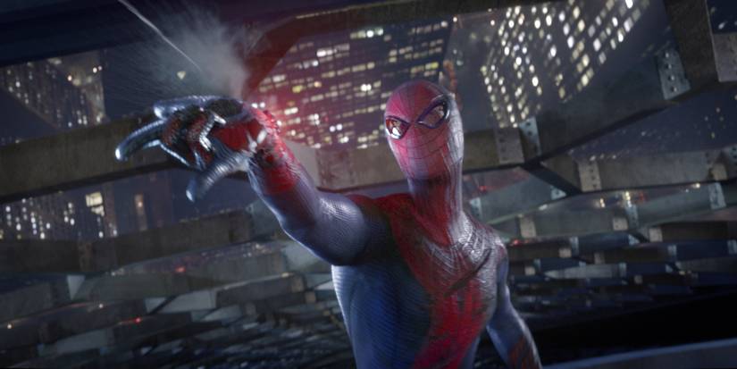 spider-man andrew garfield web