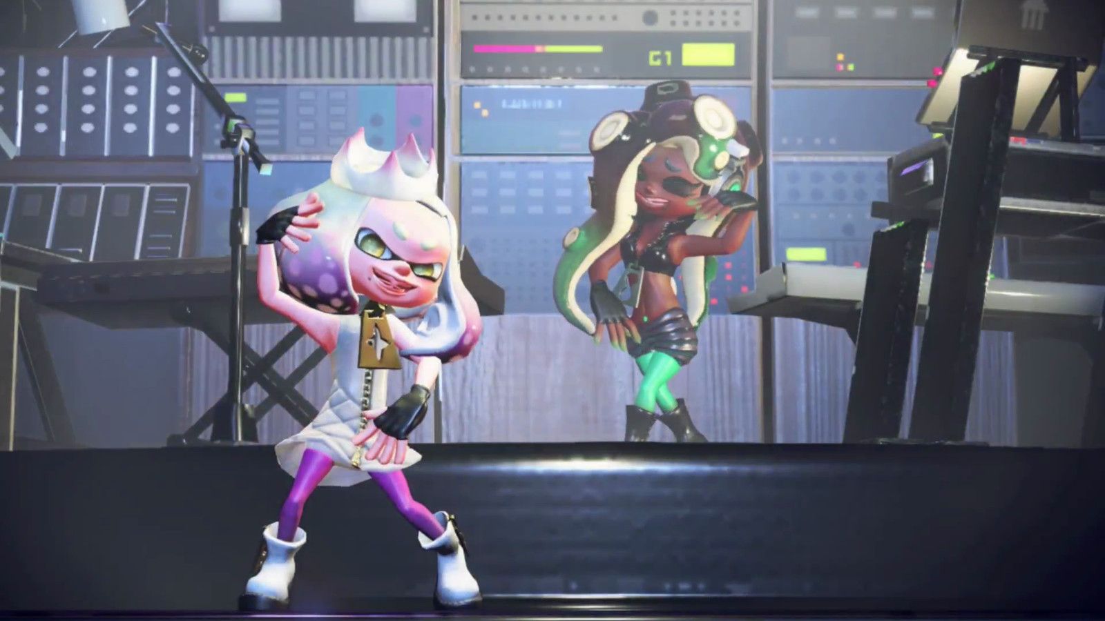 splatoon 2 introduction with pearl and marina