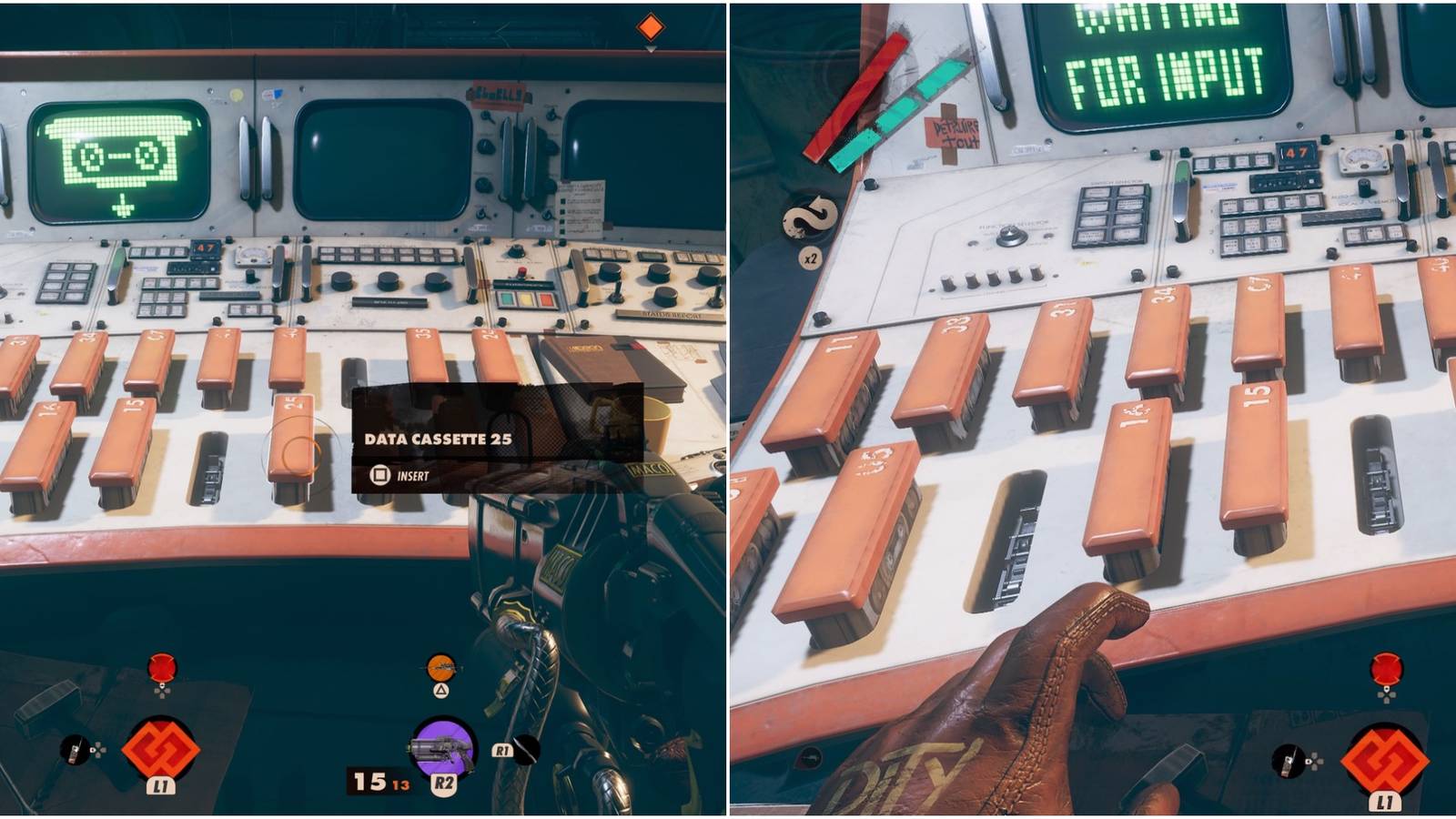 split image deathoop cassette tape