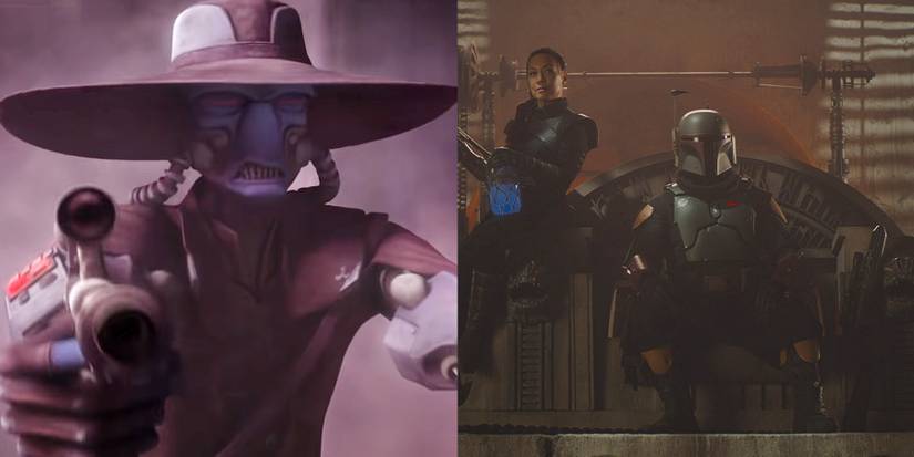 Star Wars: The Book of Boba Fett Cad Bane Fennec Shand Ming-Na Wen Clone Wars