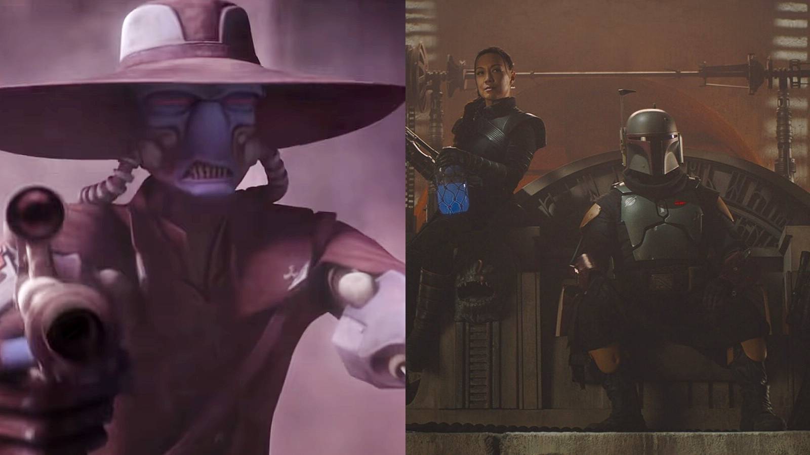 Star Wars: The Book of Boba Fett Cad Bane Fennec Shand Ming-Na Wen Clone Wars