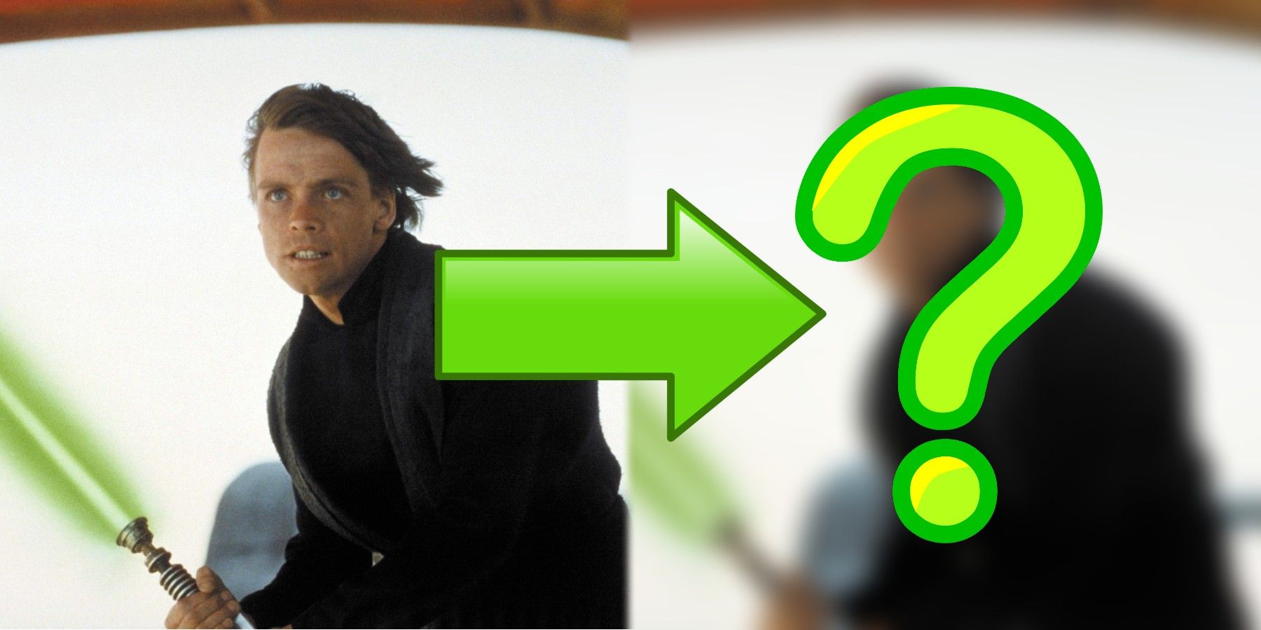 Star Wars Luke Skywalker Return of the Jedi Mark Hamill question