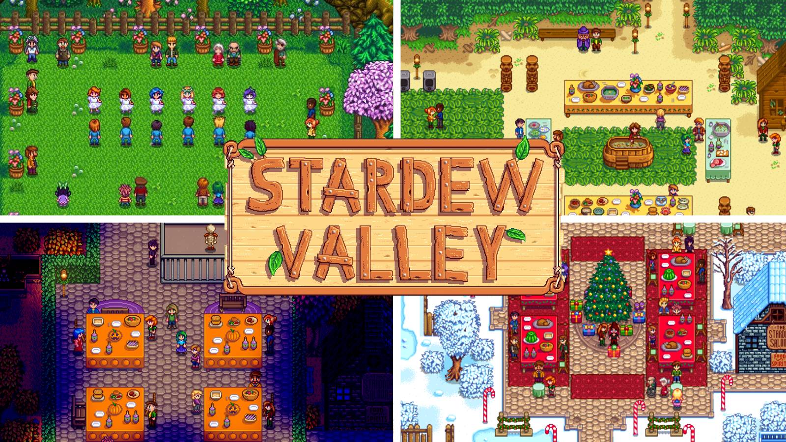 spring summer fall winter events holidays celebrations