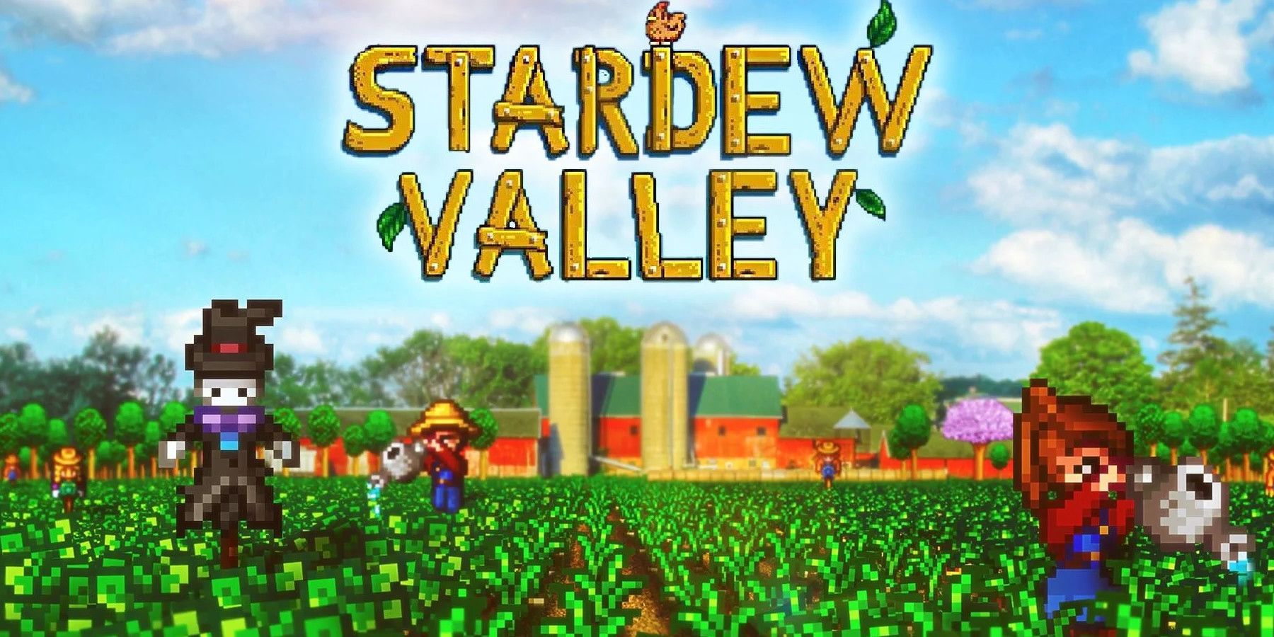 stardew valley water plants with scarecrow