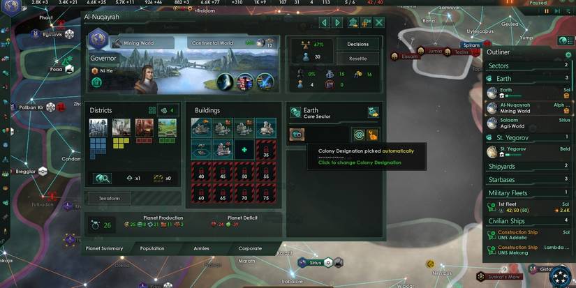 stellaris colon management