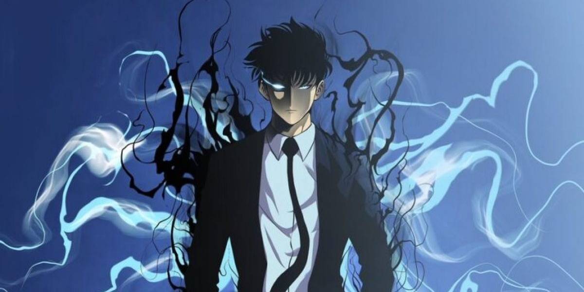 sung jin woo solo leveling manhwa shadow smoke walking