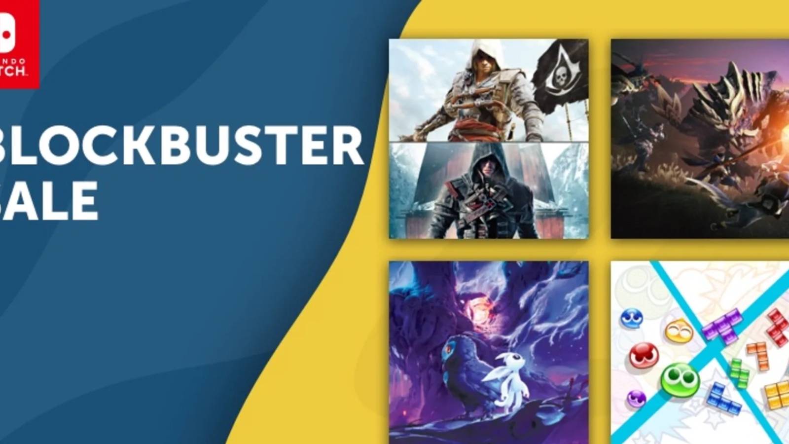 Blockbuster Switch The Best Switch Deals at Nintendo eShop’s Blockbuster Sale