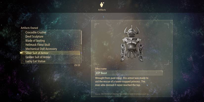 tales-of-arise-artifacts-silver-suit-of-armor