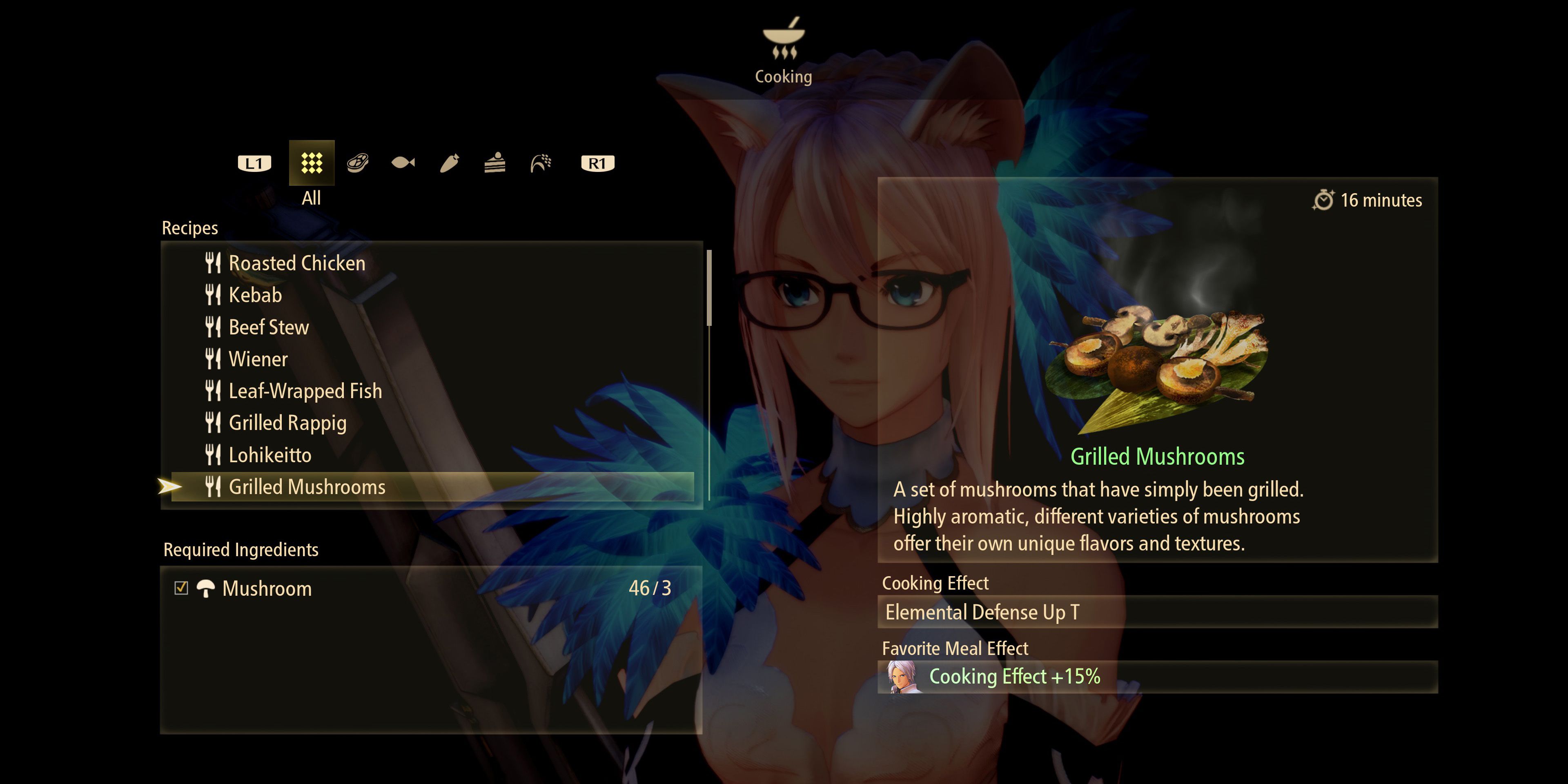 tales-of-arise-cooking-recipes-08-grilled-mushrooms
