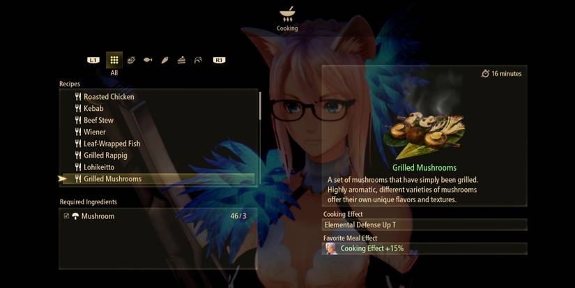 tales-of-arise-cooking-recipes-08-grilled-mushrooms