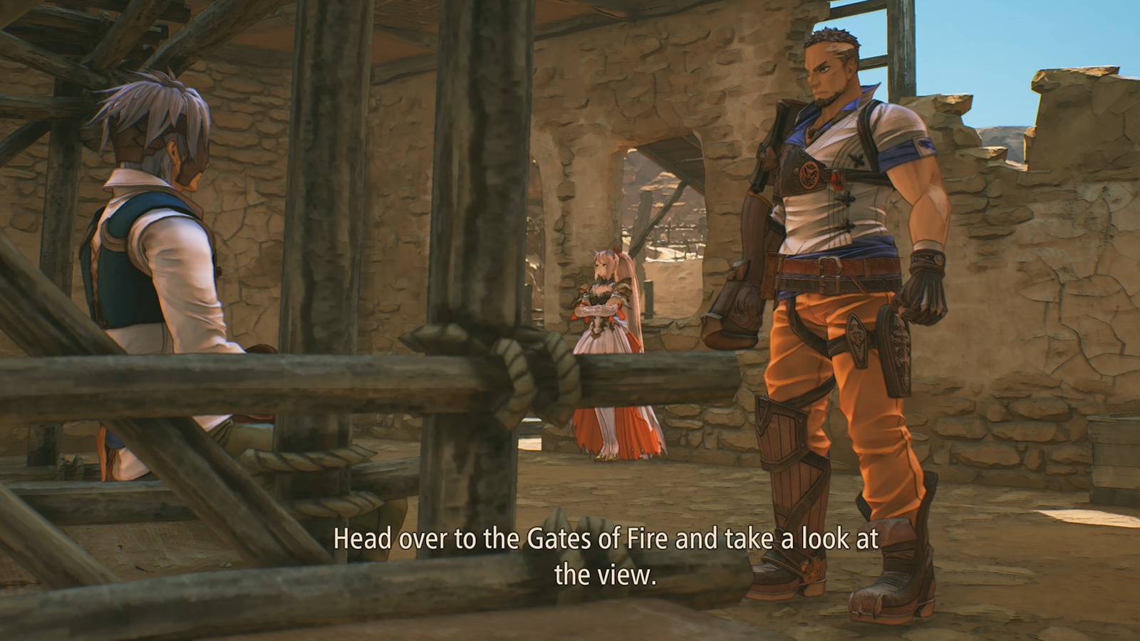 tales of arise check out the gates of fire