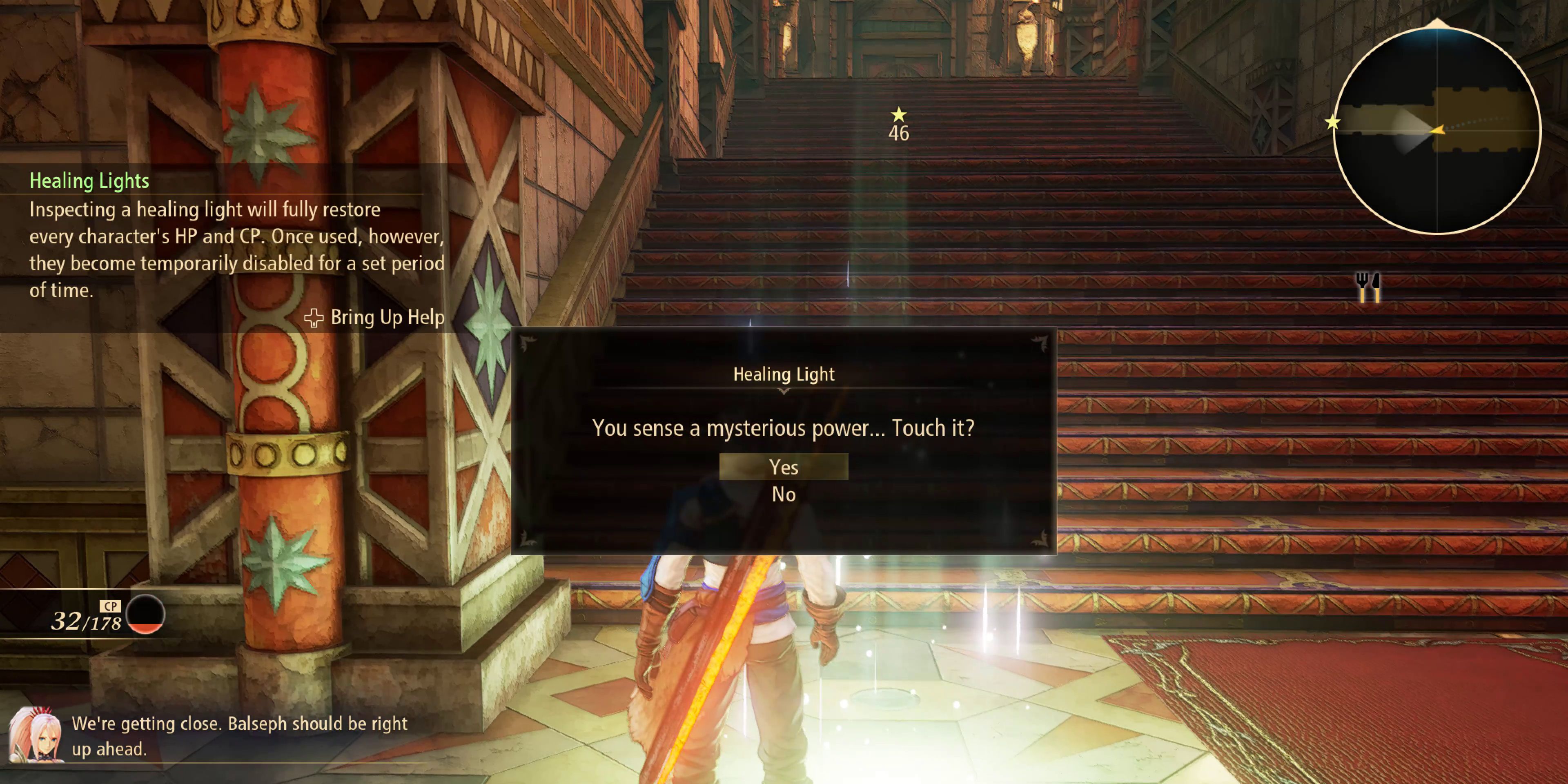 tales-of-arise-glanymede-castle-top-floor-healing-light