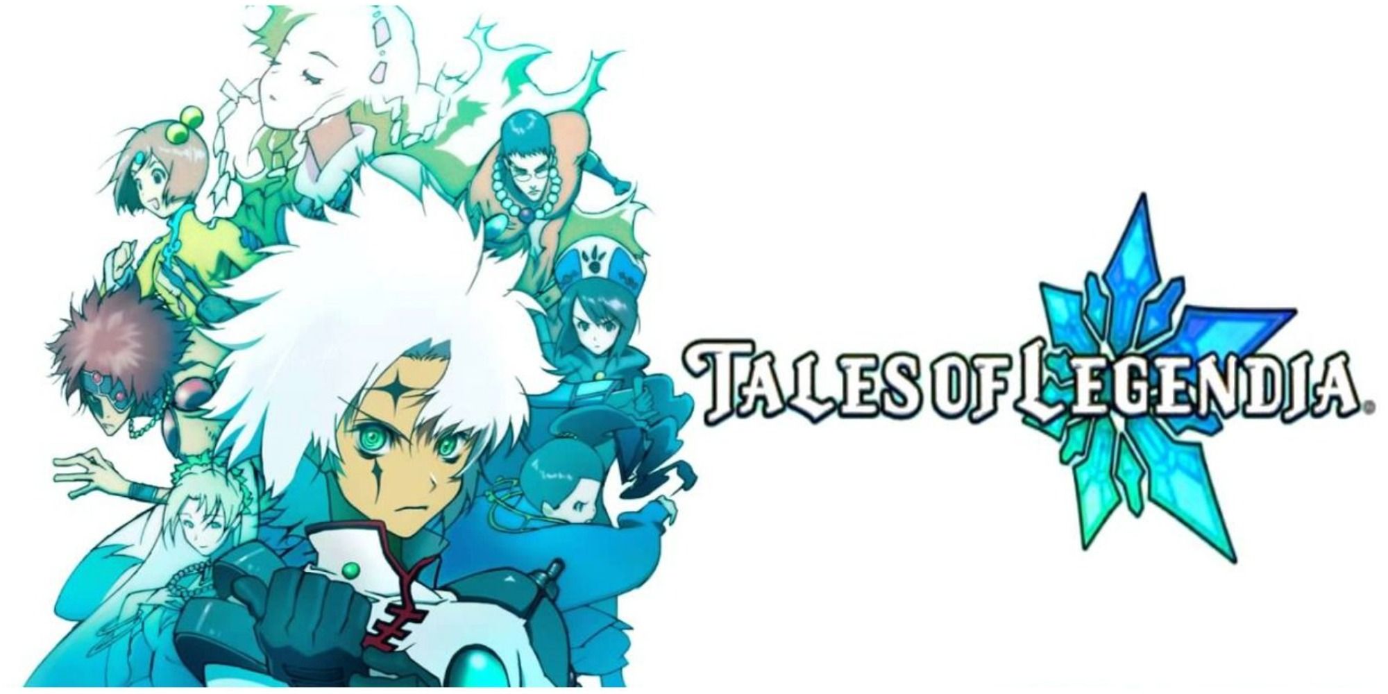 Protagonist Senel Coolidge and the cast of Tales of Legendia 