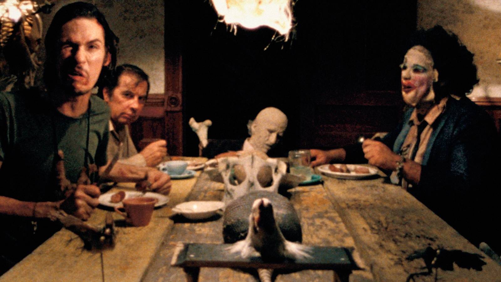 texas chainsaw dinner party