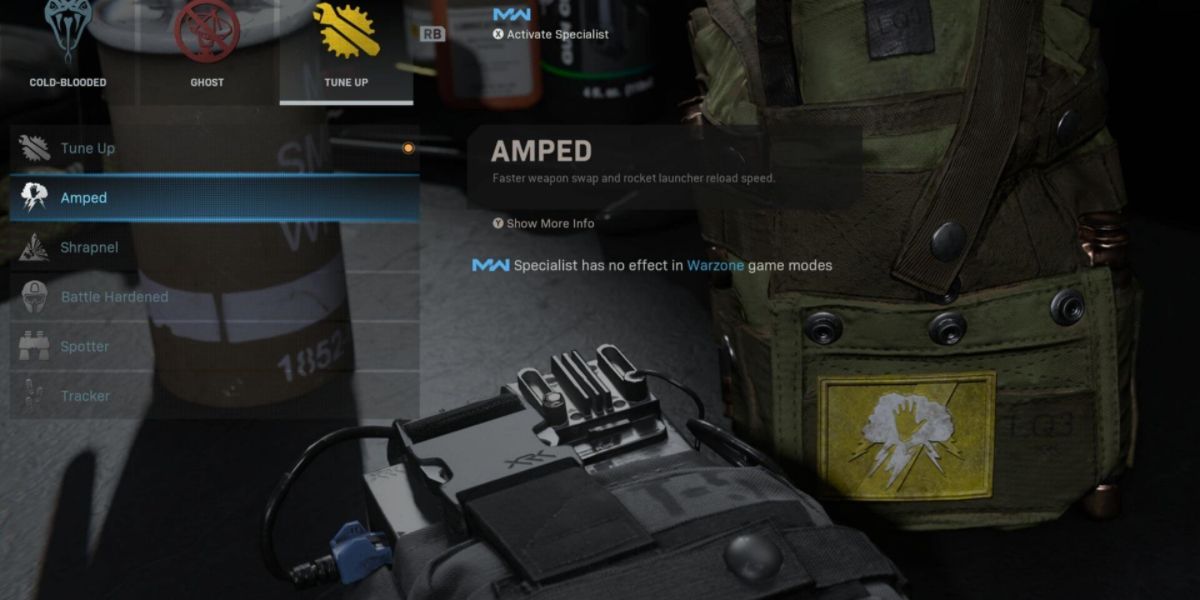 the Amped Perk in Call Of Duty Warzone