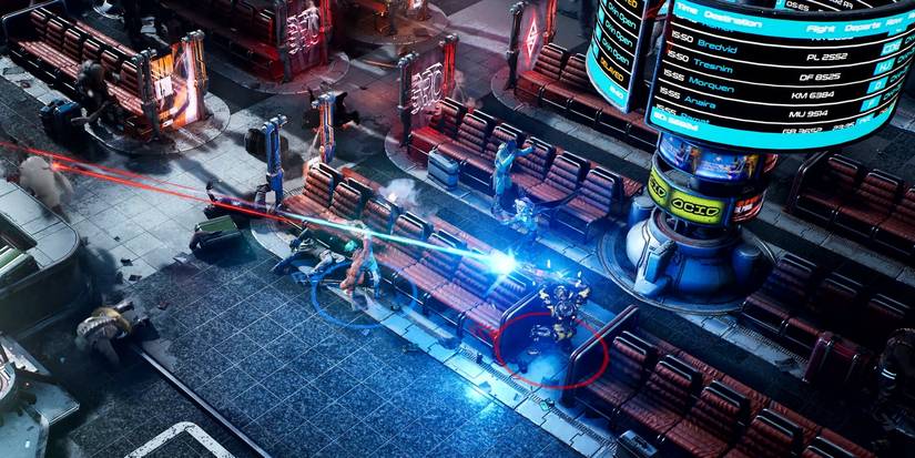 the ascent players fighting their way upward in a section 