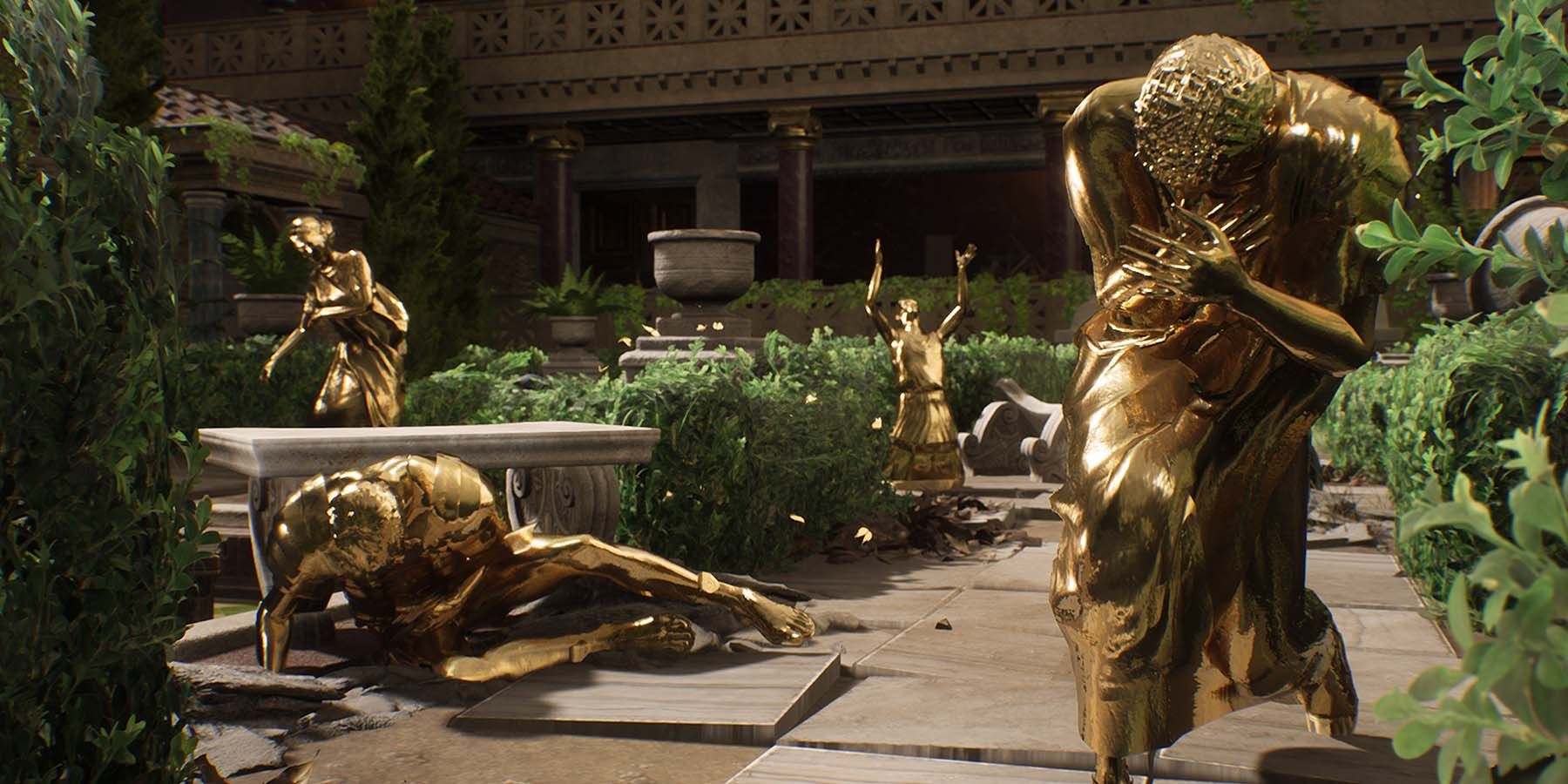 the forgotten city game golden statues