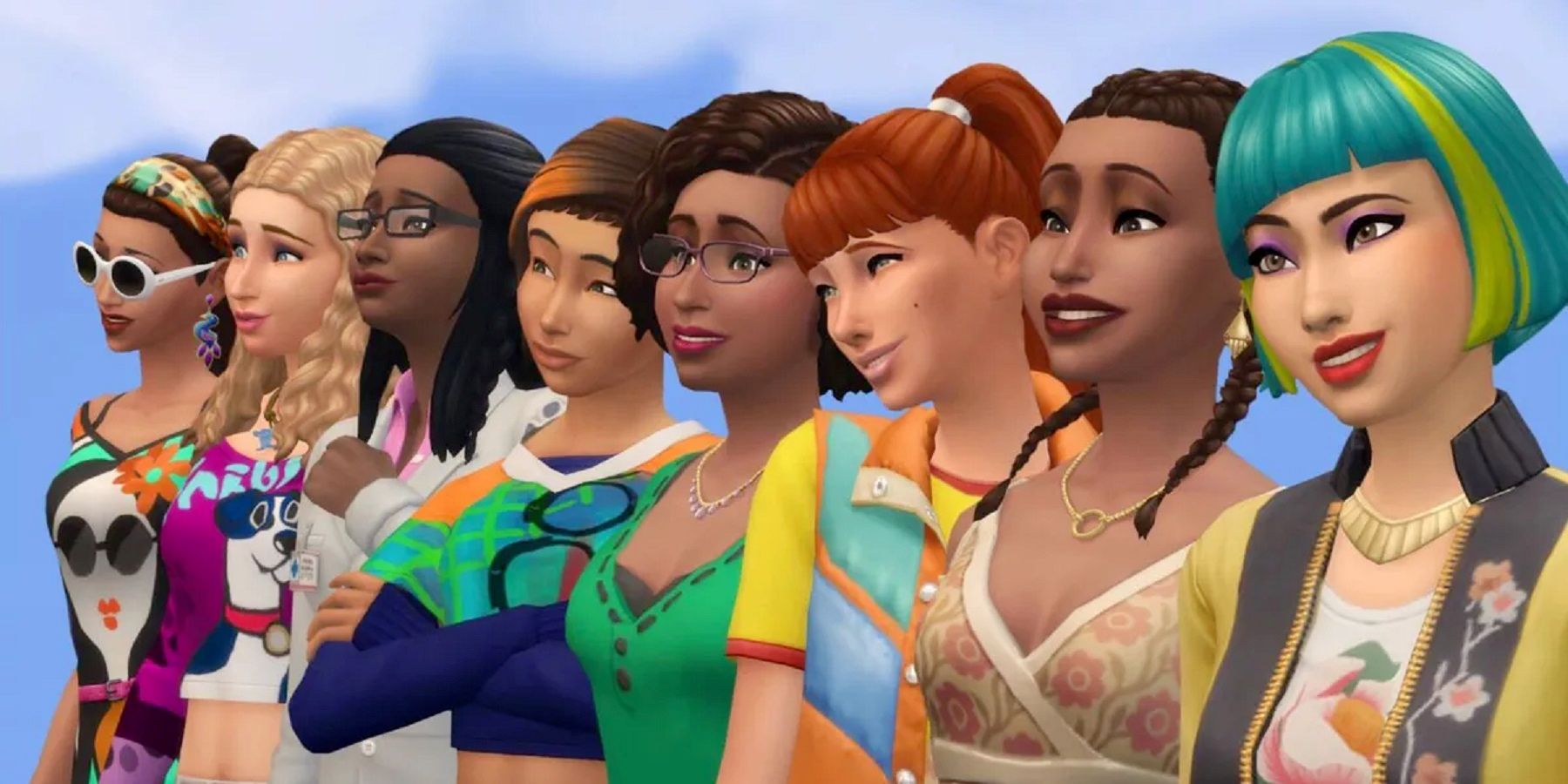 the sims 4 girls feature
