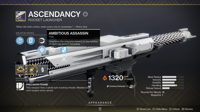 destiny 2 how to get ascendancy and what it does