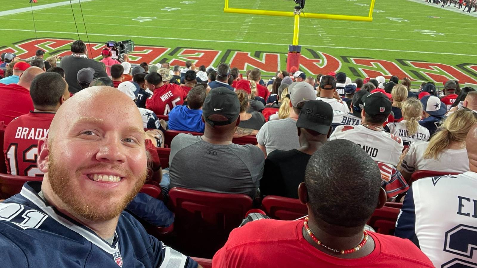 timthetatman at a nfl game 2021