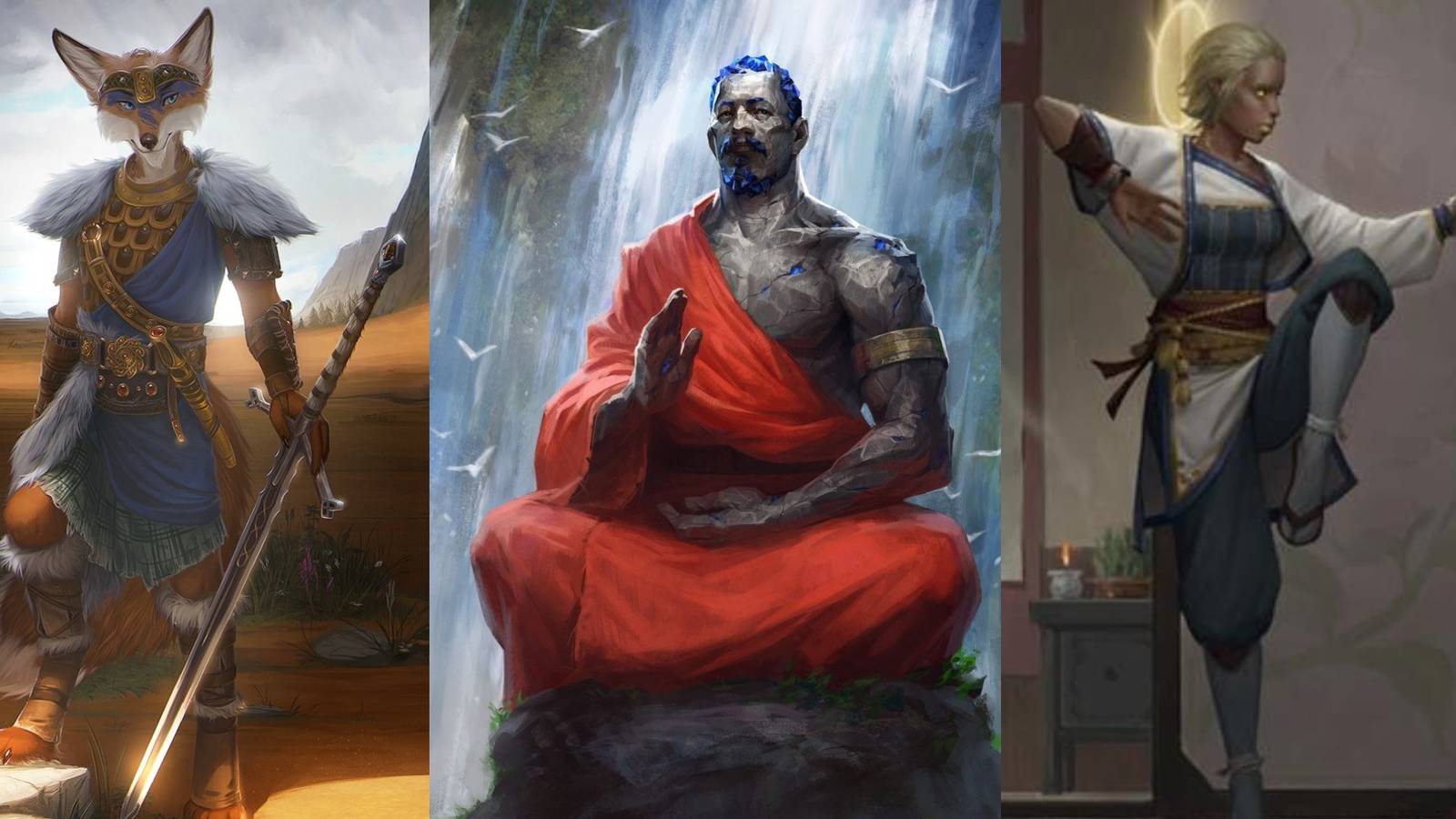 title image amulets kitsune oread aasimar