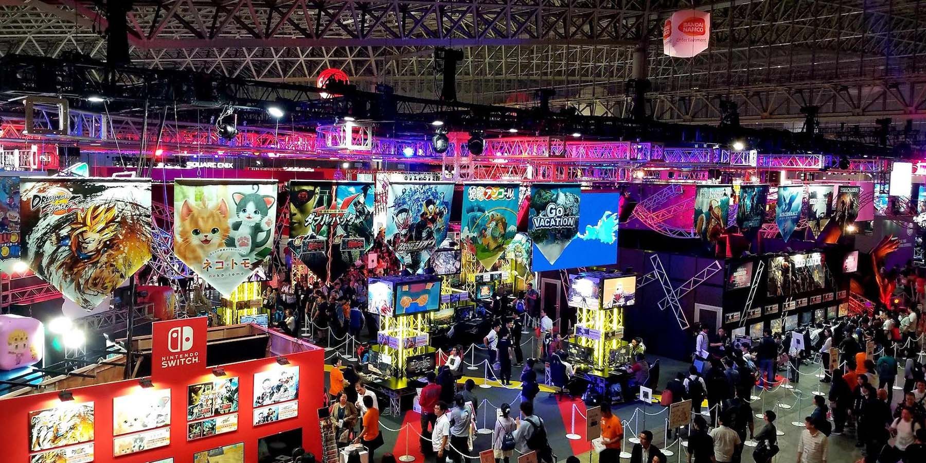 выставка игрового шоу в токио