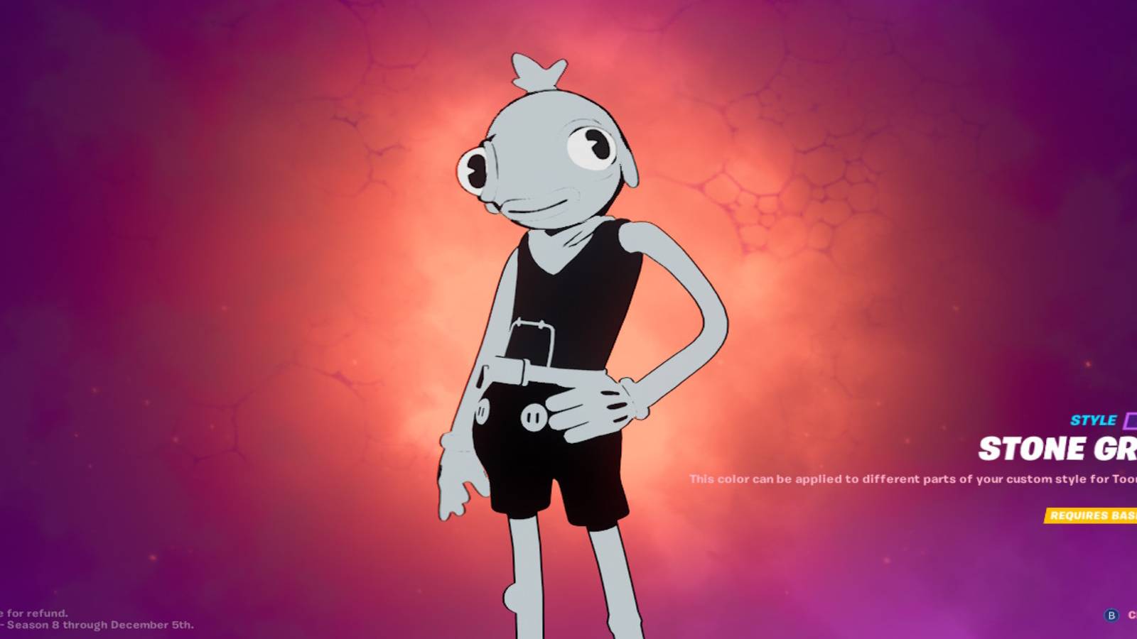 toona fish fortnite skin