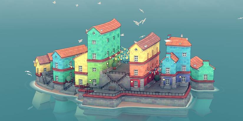 townscaper fully built island