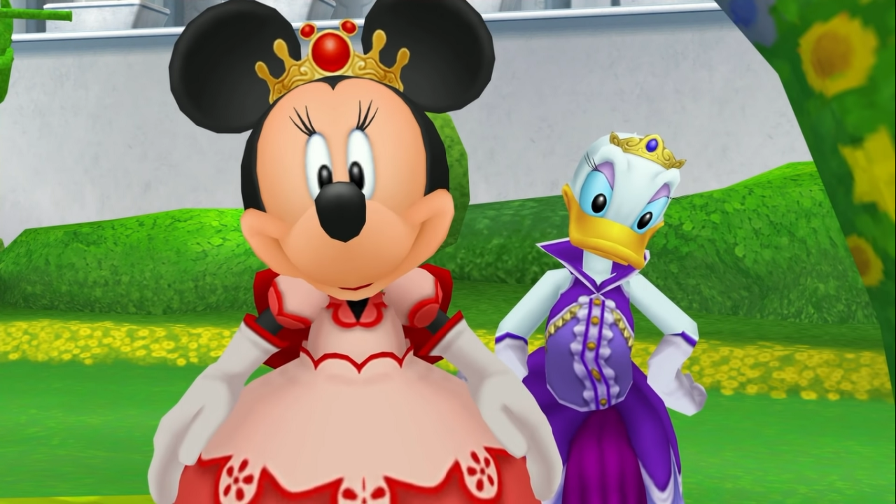 Minnie and Daisy in Kingdom Hearts