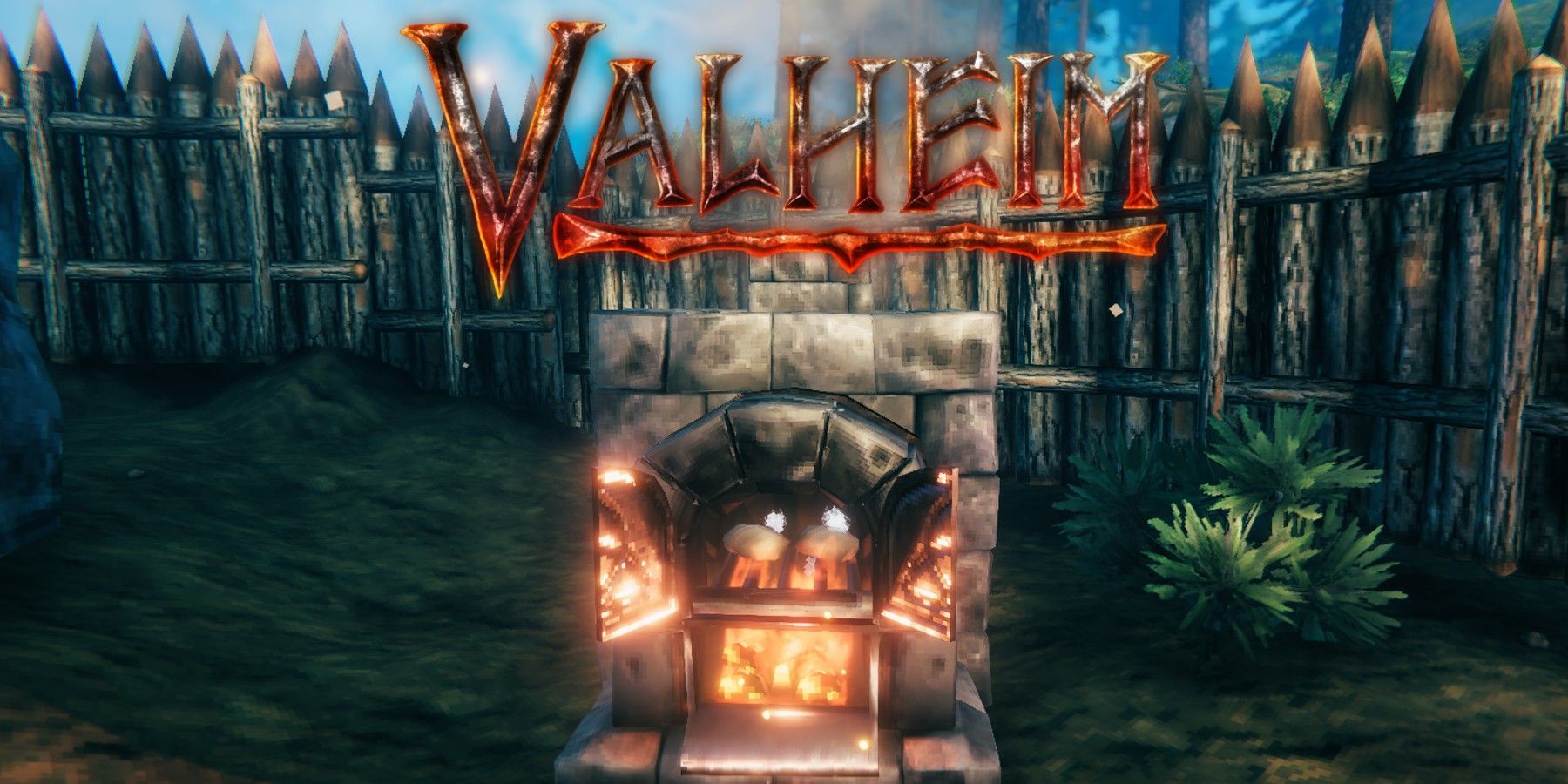 valheim stone oven and logo