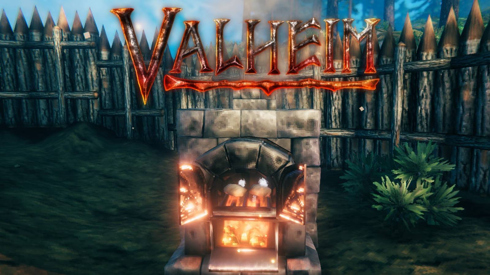 valheim stone oven and logo