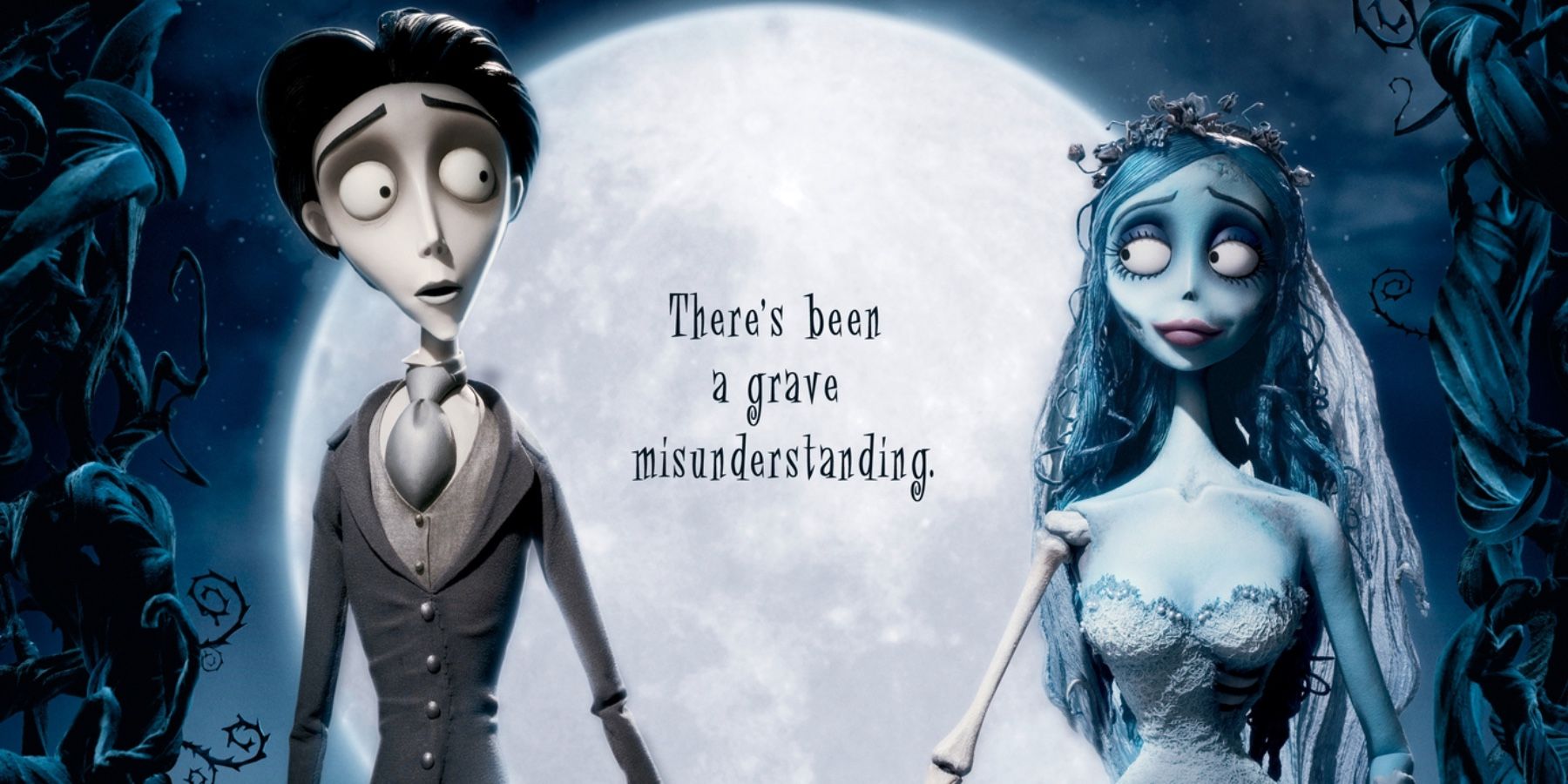Victor and Emily on Corpse Bride poster