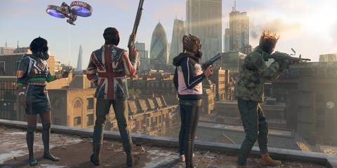 A group of characters in Watch Dogs: Legion