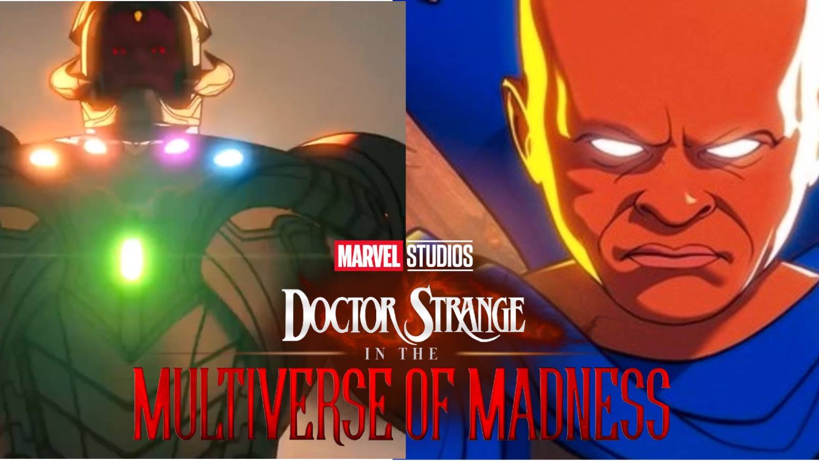 Ultron and The Watcher from Marvel's What If...?