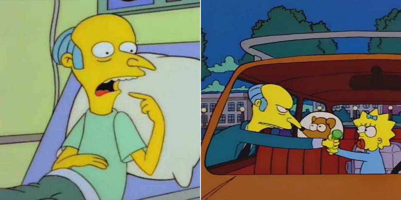 The Simpsons who shot mr burns part 2 simpsons, maggie and burns