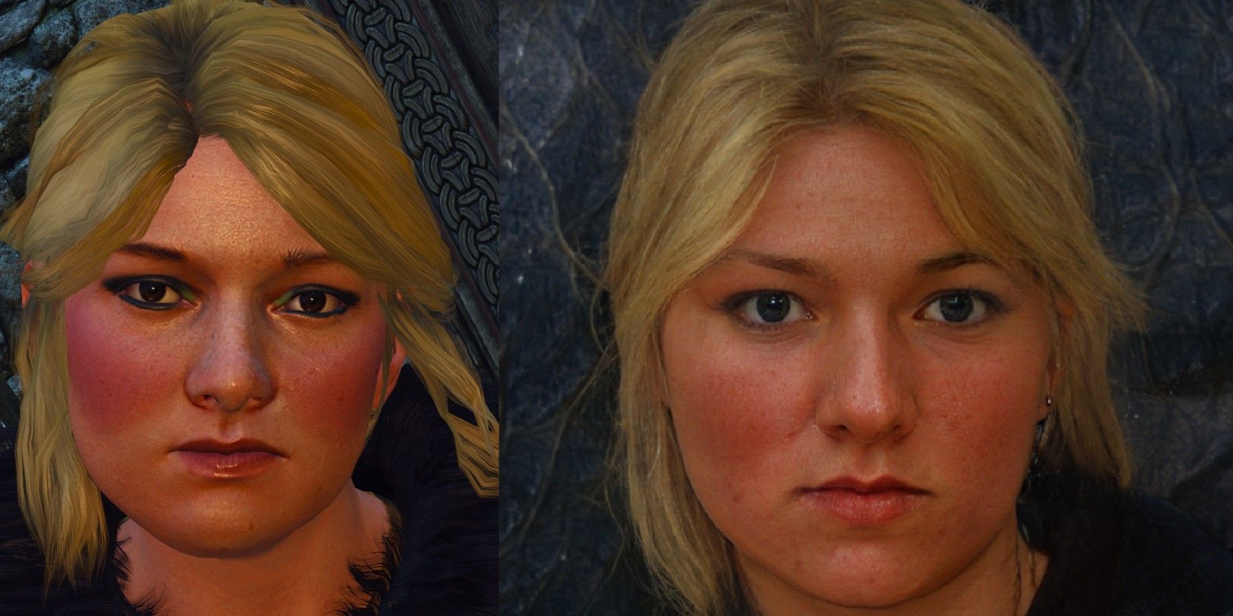 witcher blonde npc and ai recreation