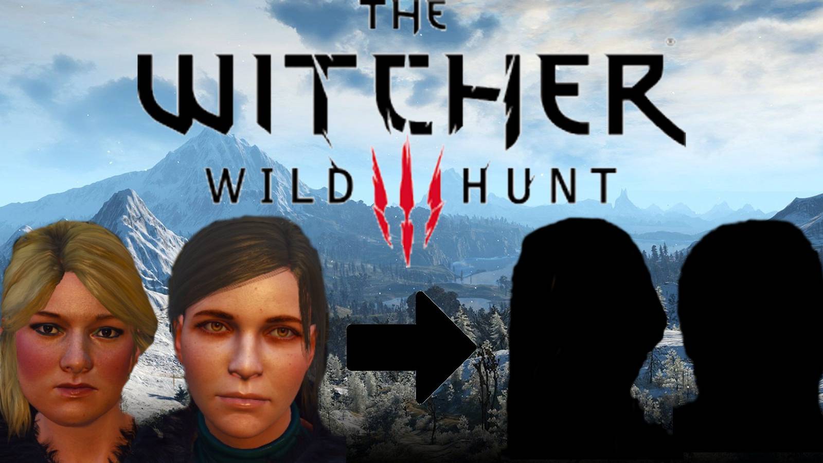 witcher face transition with ai